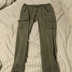 Green cargo pants